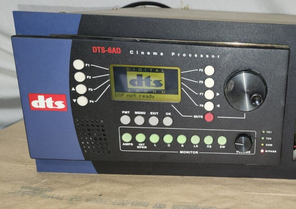 DTS Digital Theater Systems DTS-6AD Cinema Processor - Front Module ONLY