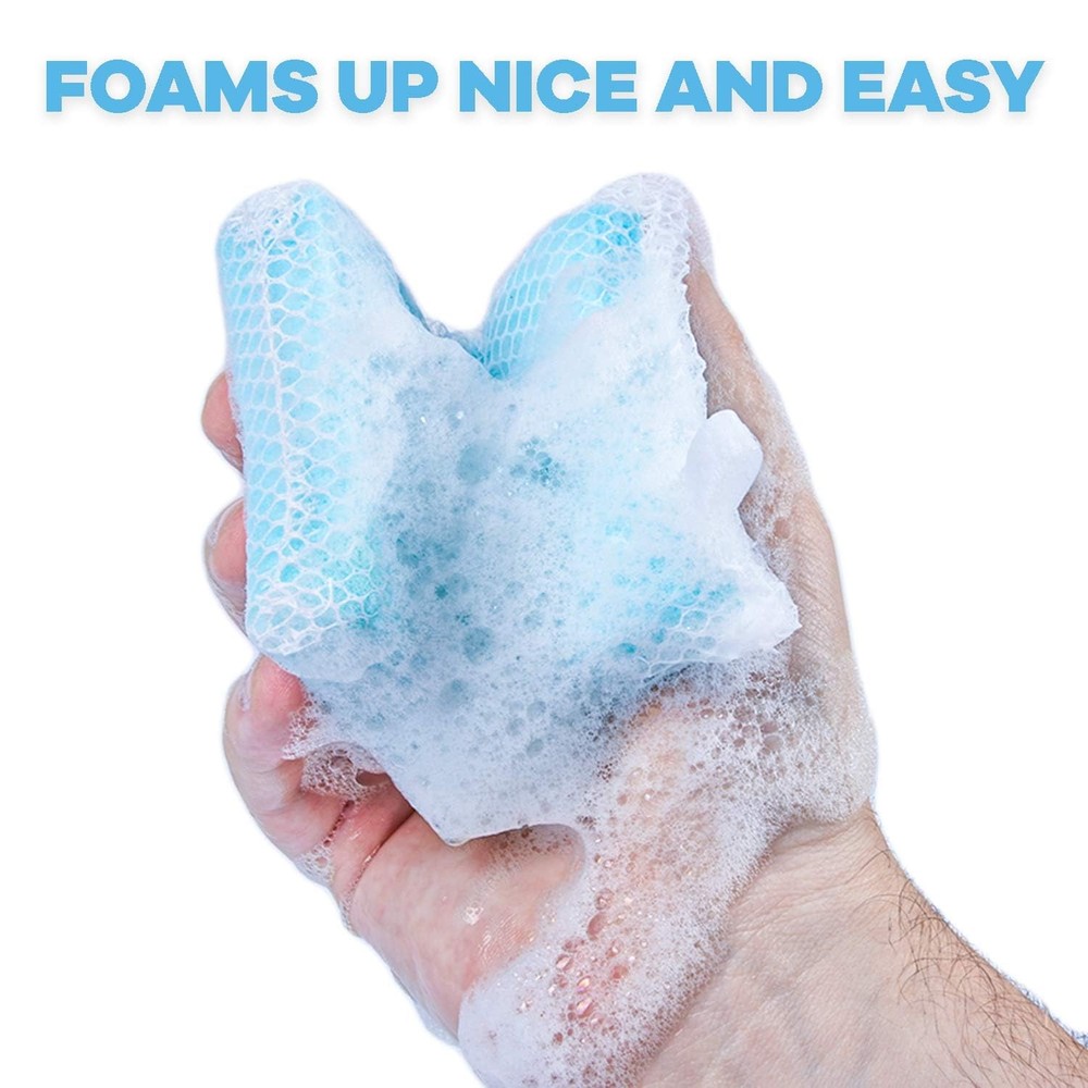 Multipurpose Mesh Net Kitchen Cleaning Dishwash Sponge Assorted Color Sponges 6