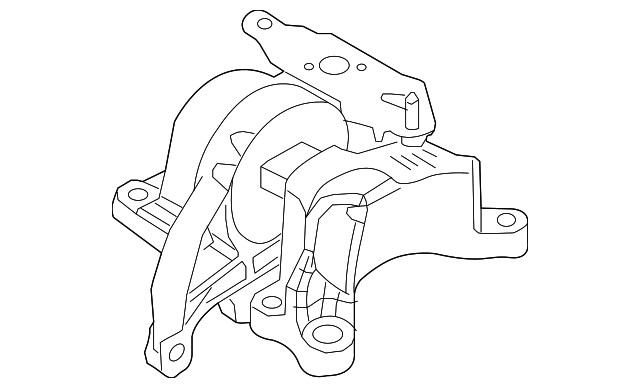 Genuine Ford Mount FB5Z6038B