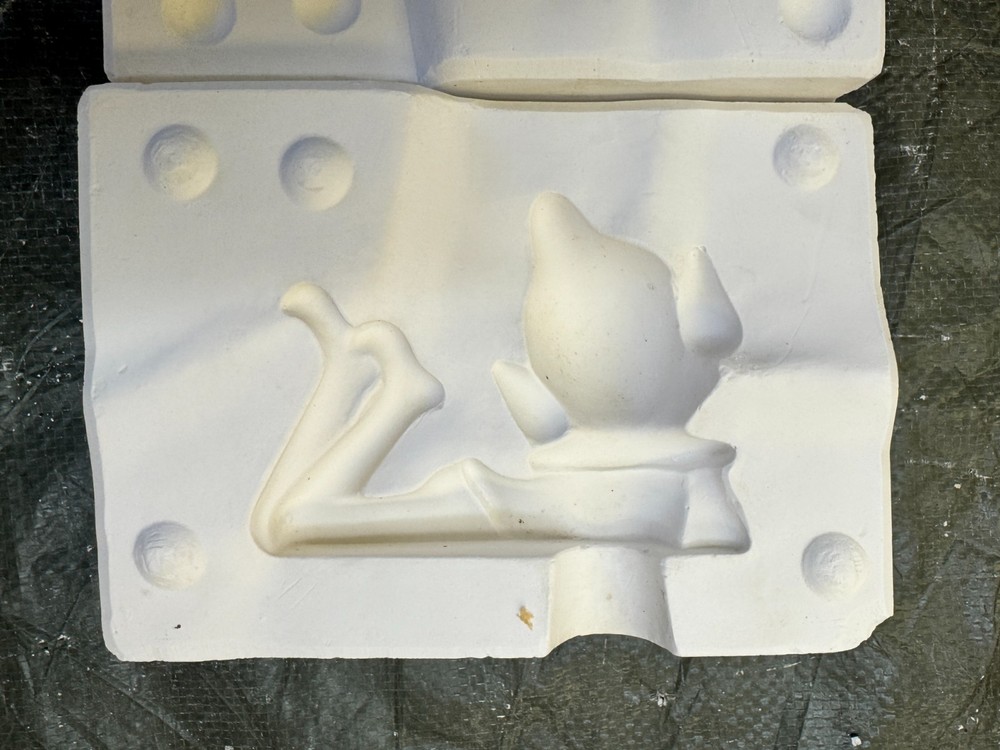 VINTAGE B & B CERAMIC MOLD #244 PIXIE