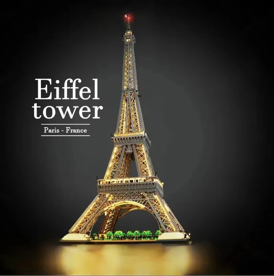 Eiffel Tower 10307 | MOC 10001 pcs Generic Bricks | New & Sealed |