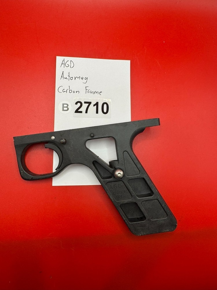 AGD Automag Carbon Paintball Marker Frame Black