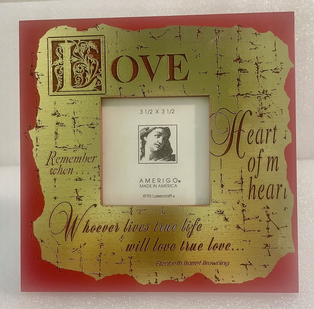 Love Frame Elizabeth Barrett Browning
