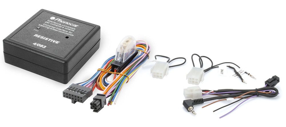 Interface Commands Steering Wheel Resistive PHONOCAR 04083 Pioneer, Alpine, JVC