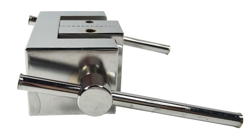HJJ-07 Force-Test Clamps Block Material Pushing Pulling Force Testing Fixture