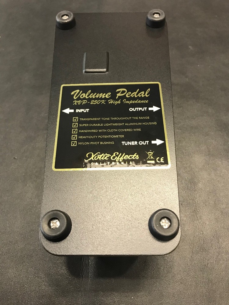 Xotic Effects XVP-250k Volume Pedal New!