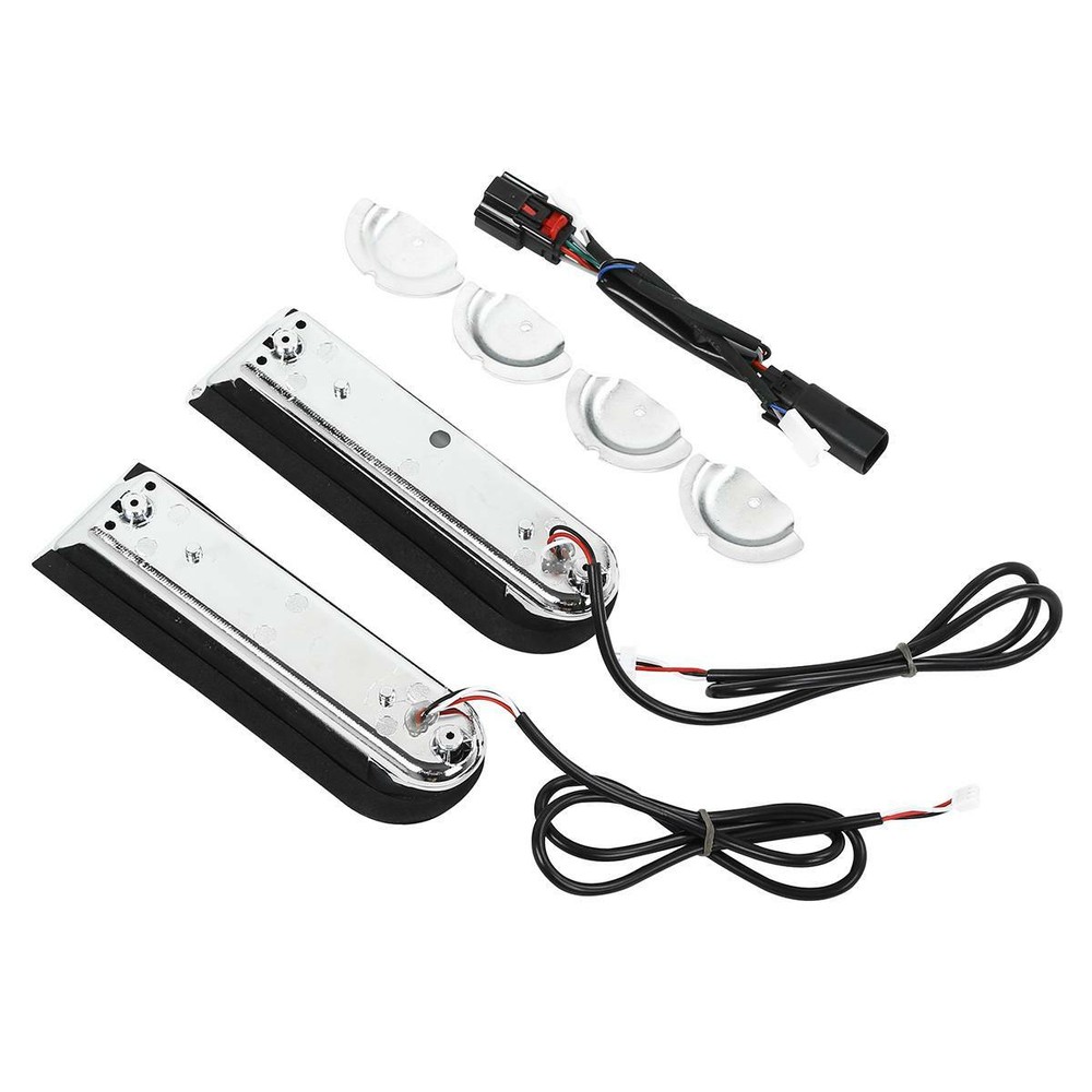 LED Inserts Saddlebag Support Light Fit For Harley Electra Street Glide 2014-Up