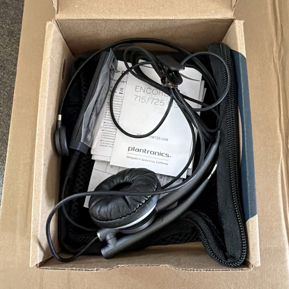 Poly Plantronics EncorePro 715 Monoaural Headset USB-A