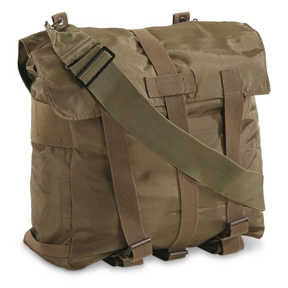 AUSTRIAN MILITARY SHOULDER BAG COMBAT DAY PACK GENUINE SURPLUS