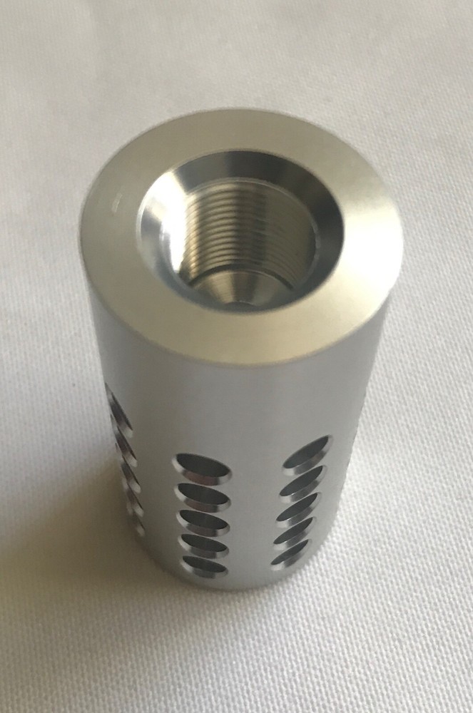 Tactical Solutions Pac-Lite 22LR Muzzle Brake 1" Compensator PLCMP-SIL silver