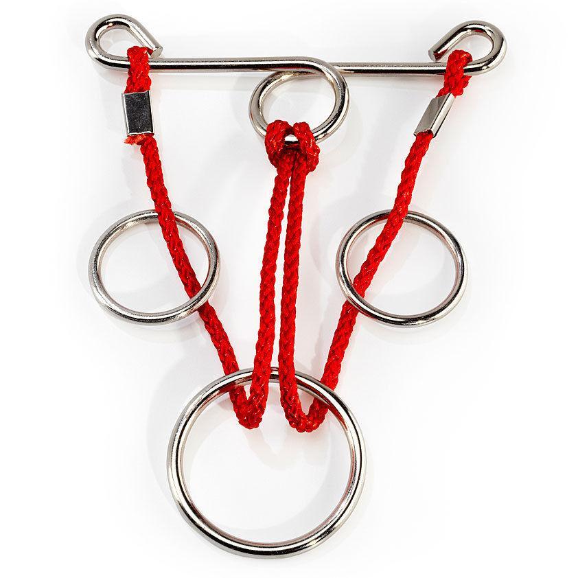 Racing Wire No. 26 - String Brainteaser Metal Puzzle