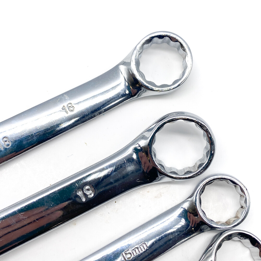 5 Pc Crescent CCW28, Titan 60018 and Assorted Combination Wrench Set
