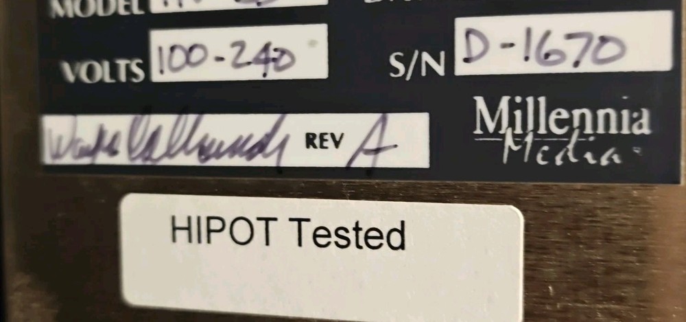 Millennia HV-3D 8 Channel Microphone Preamp