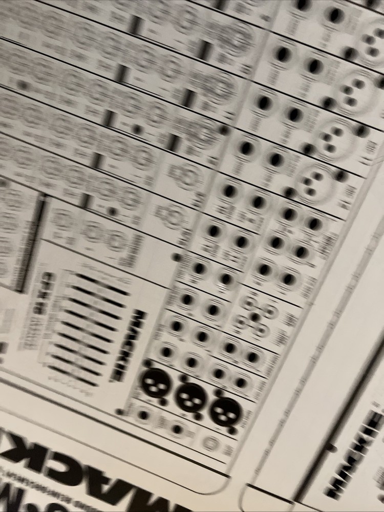 Mackie CFX16 MKII Mixer