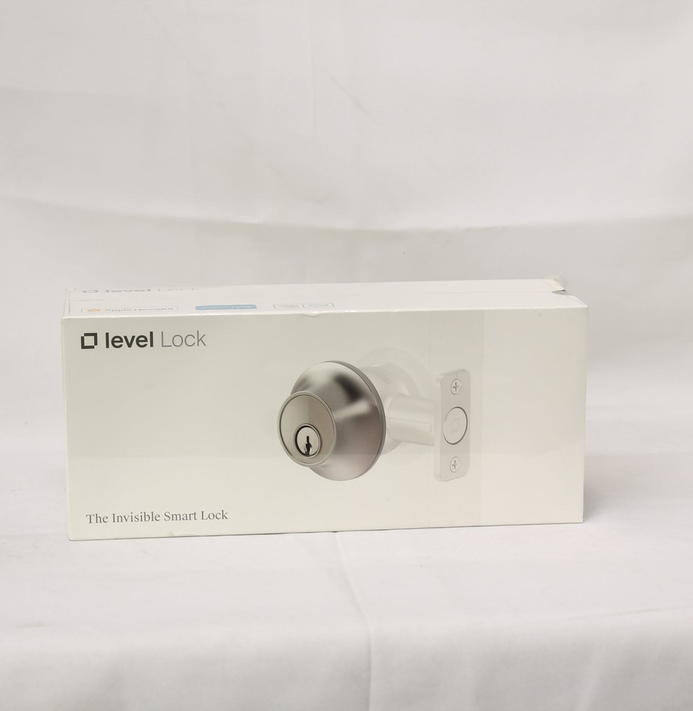 Level Lock The invisible Smart Lock Satin Nickel