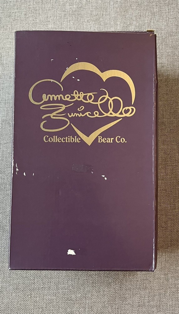 Annette Funicello Ruby Red Bear 88272 Certificate