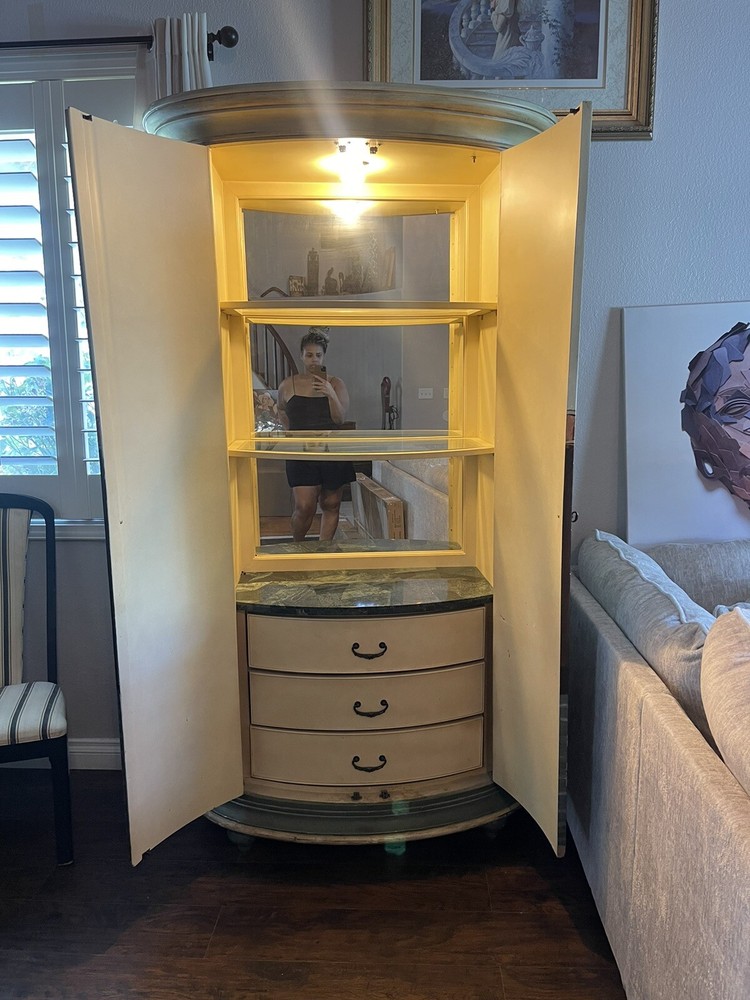armoire antique vintage wardrobe