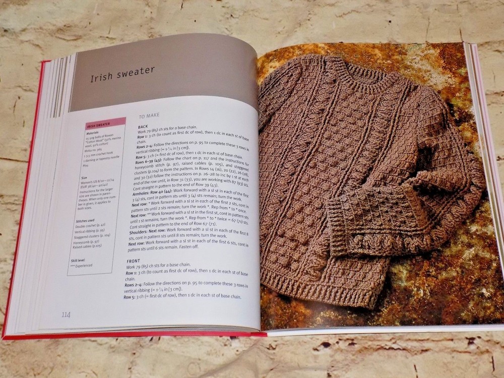 Lot of 2 Crochet Collection Techniques Reference Book Patterns Leisure Arts