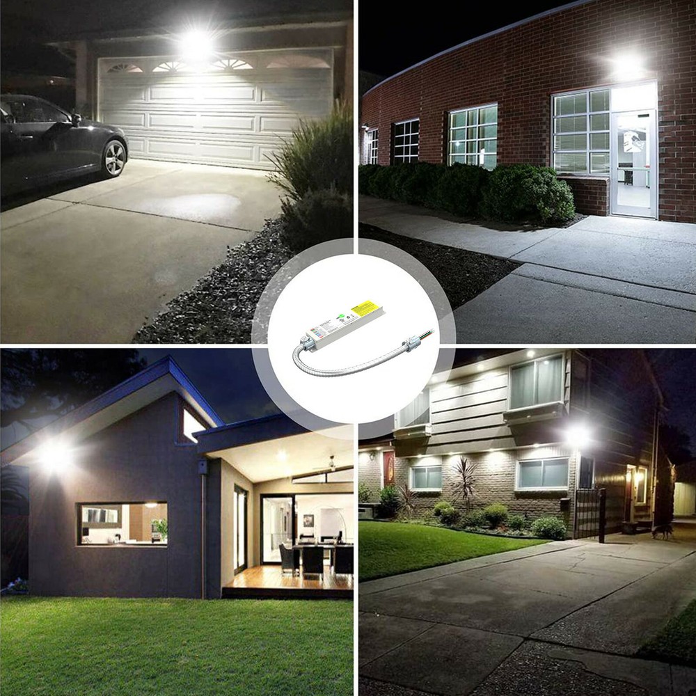5 Pack 20W LED Light Emergency Backup Battery, Rechargeable LED Emergency Driver