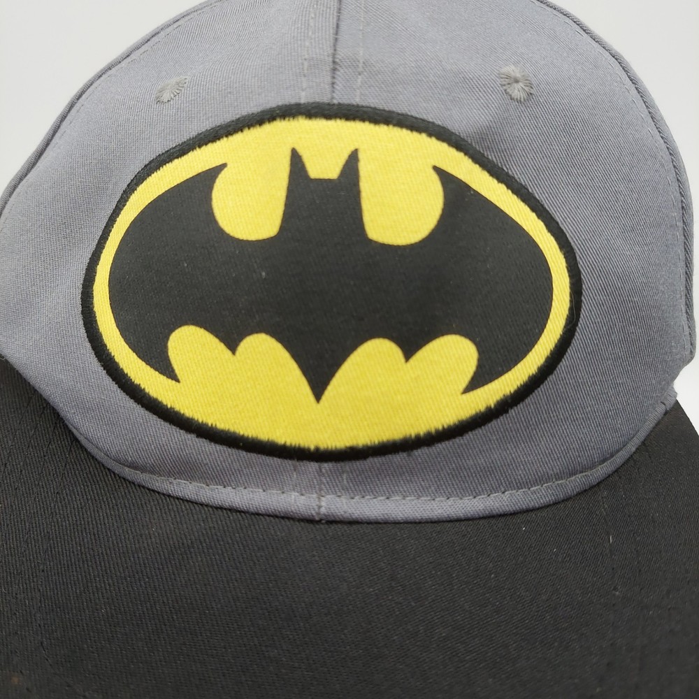 Batman DC Comics Hat Snapback Gray Black