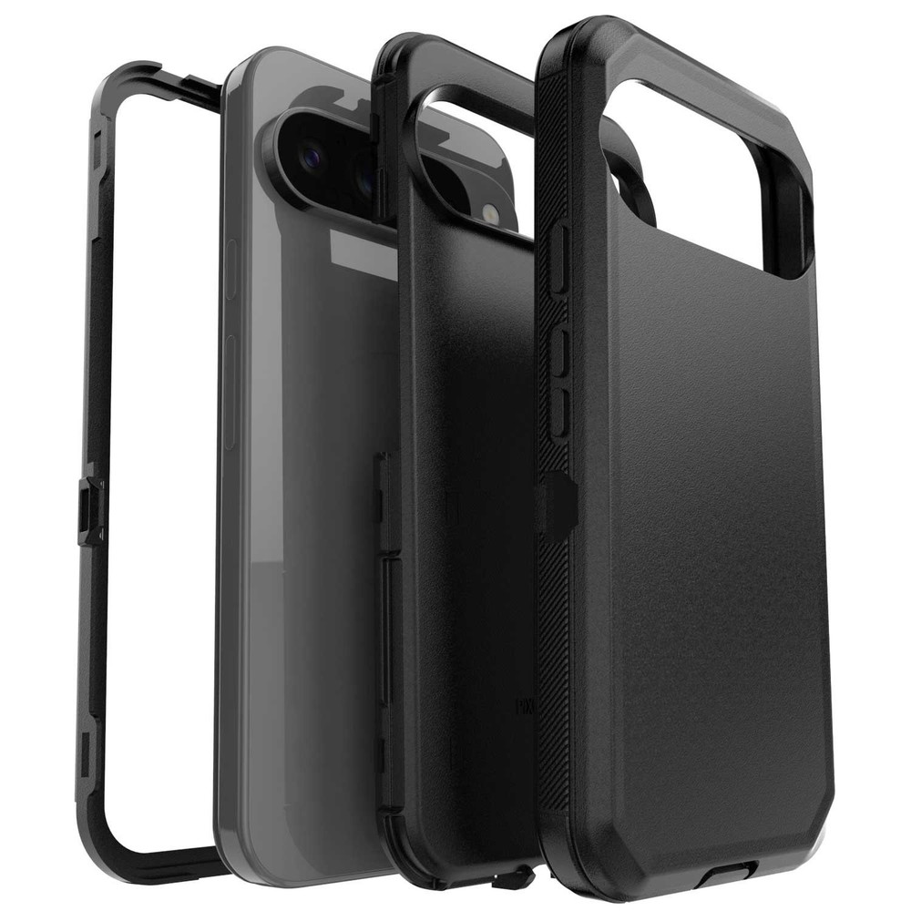 For Google Pixel 10/10 Pro Case Rugged Shockproof Heavy Cover 4+Screen Protector