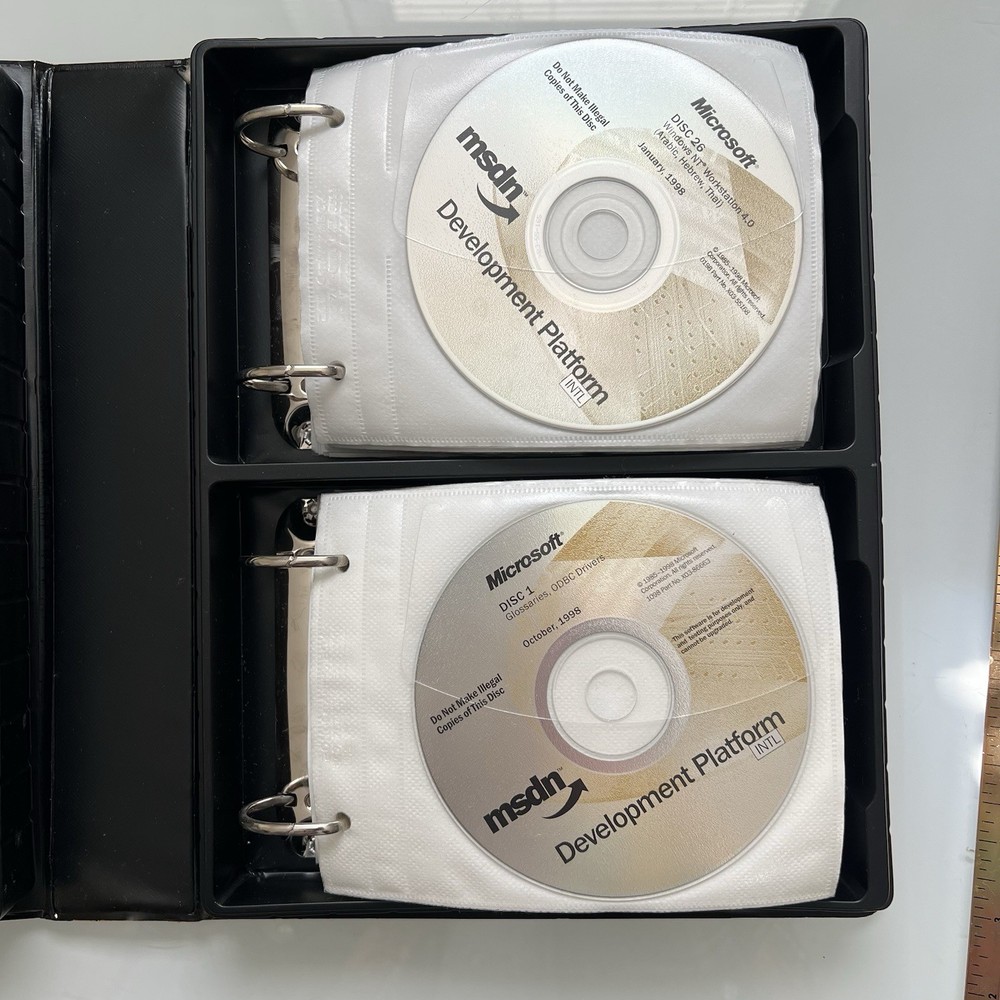 Microsoft MSDN Office Test Platforms & Development Tools 1998 Lot of 49 READ