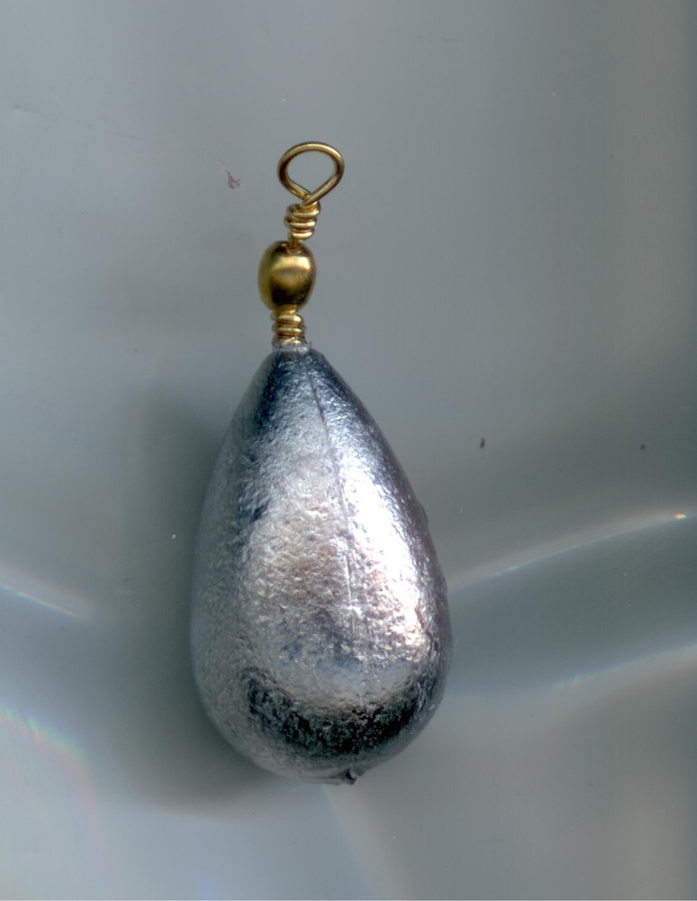 10 - 4 oz BASS CASTING - SWIVEL BELL SINKER