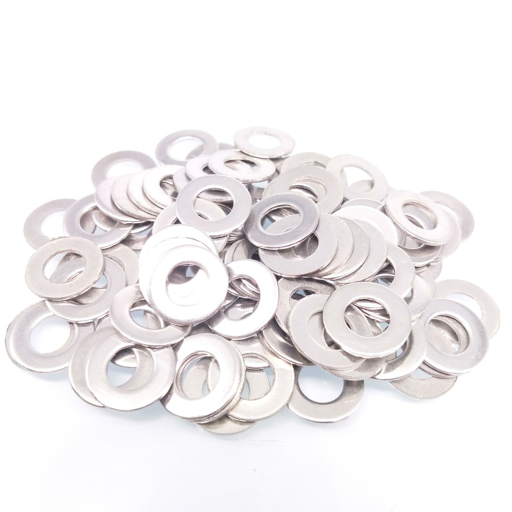 500pcs M6 Stainless Steel Flat Washers