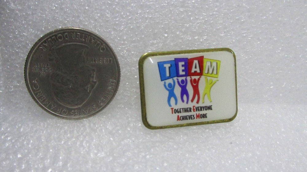 TEAM Together Everyone Achieves More Pin