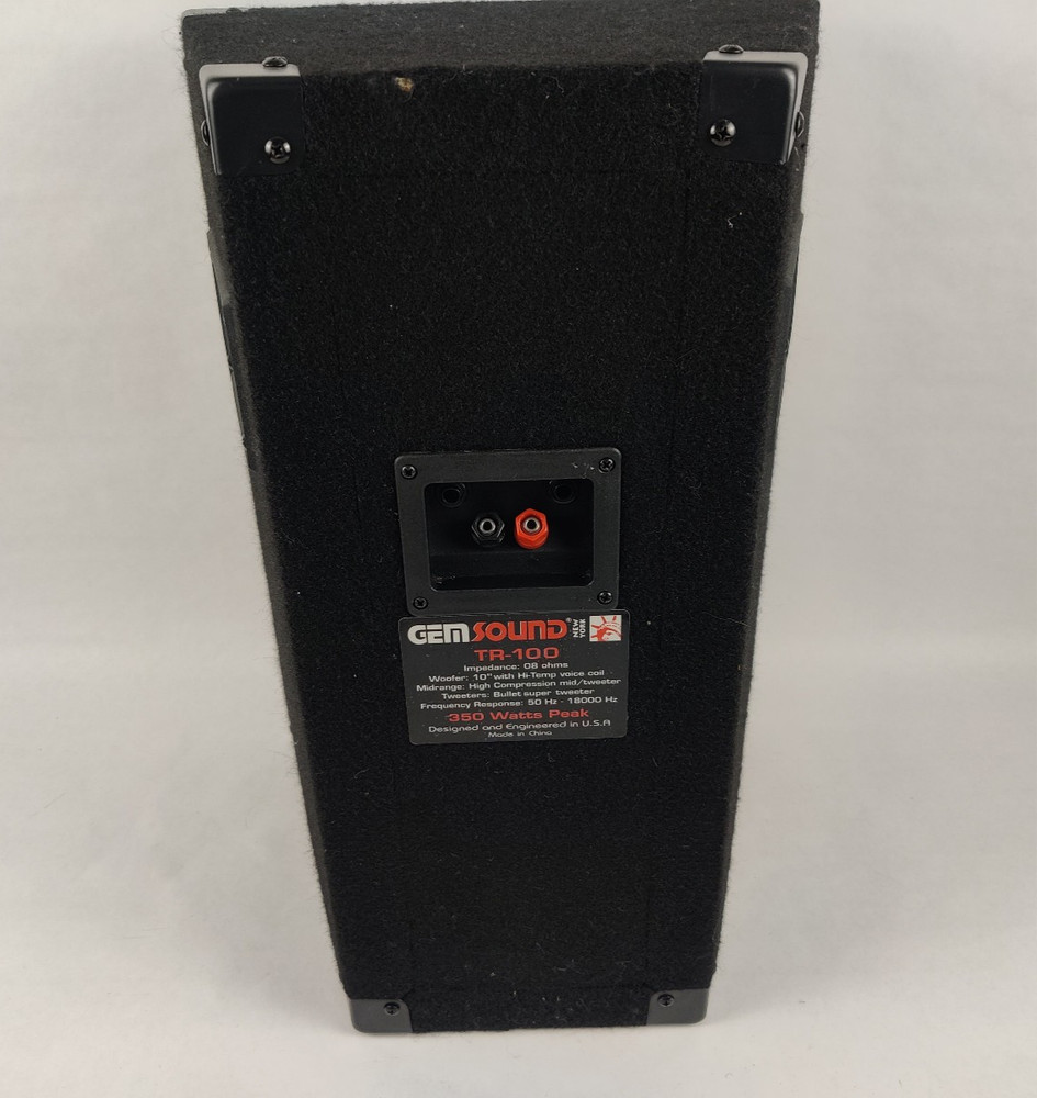 Gem Sound TR100 - 10" 3-Way Speaker