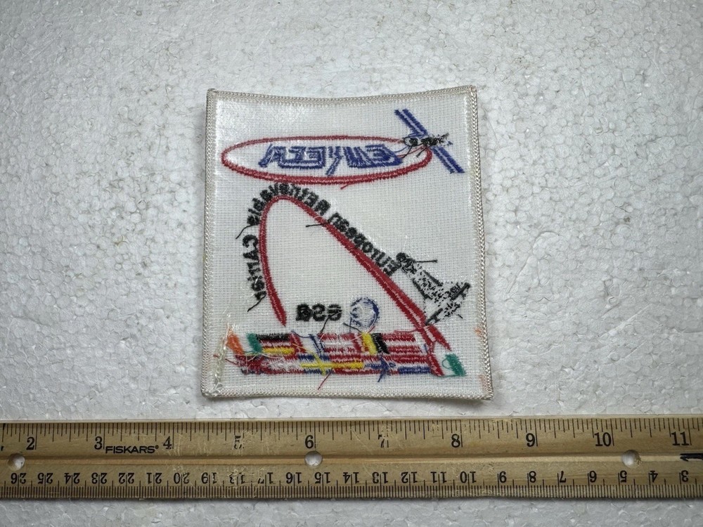 Vintage NASA Space Shuttle Patch- ESA - Eureca- European Retrievable Carrier