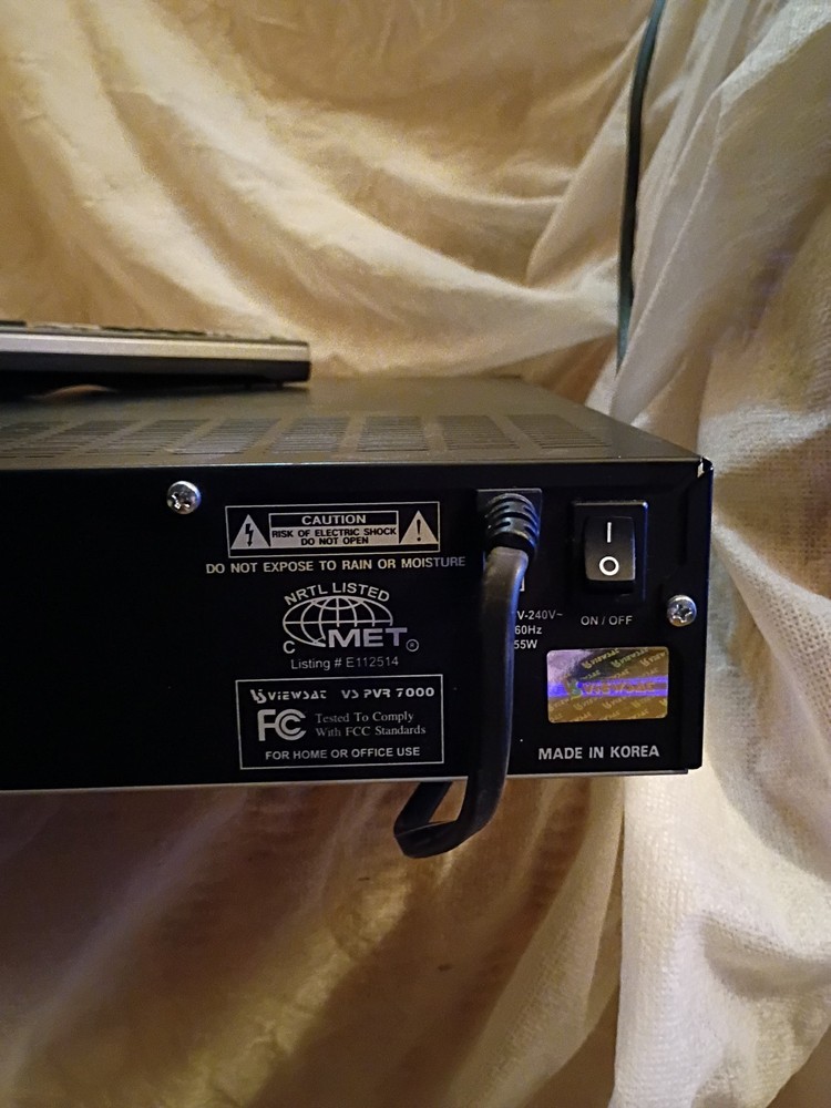 Viewsat Satellite Receiver Video Recorder PVR7000 With Remote