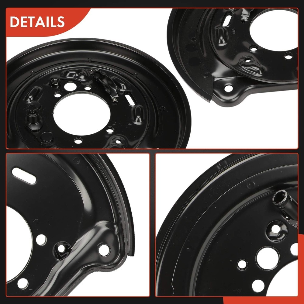 A-Premium Rear Side Brake Dust Shield Compatible with Subaru Models - Foreste...