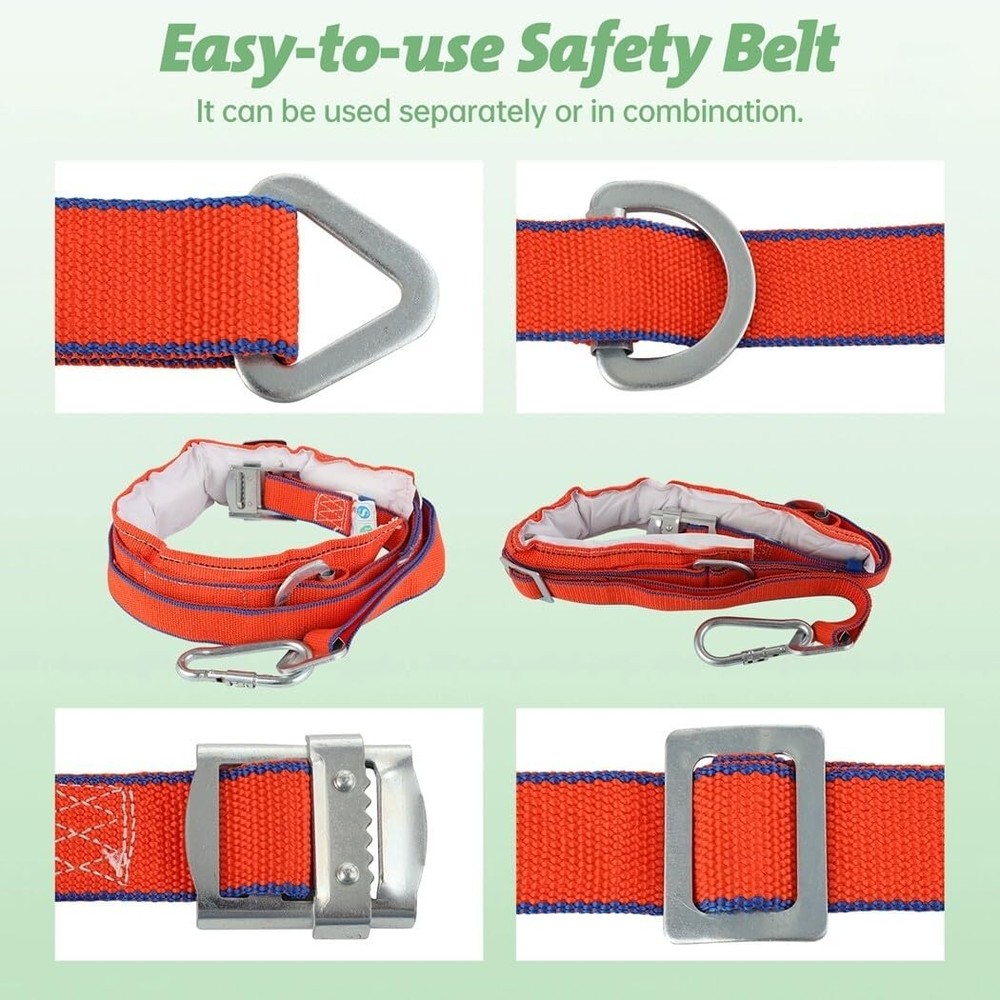 Tree Climbing Spikes Set, Adjustable Tree Climbing Spikes, Portable Tree Climbin