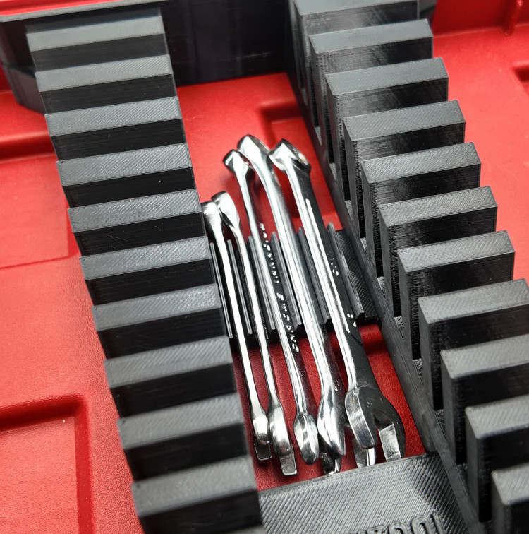 Tidy Tool Insert For Milwaukee Low Profile Packout Insert for Wrenches