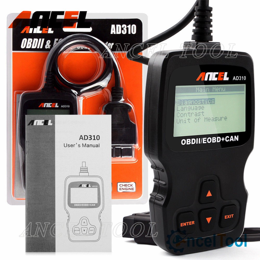 Ancel AD310 Check Engine Diagnostic Scanner Tool Car Automotive OBD2 Code Reader