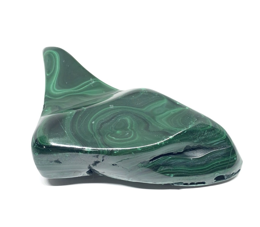 Malachite Polished Stone From Republic Du Congo 158g BEAUTIFUL