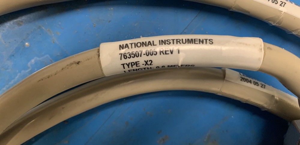 National Instruments NI Type X2 763507 Cables