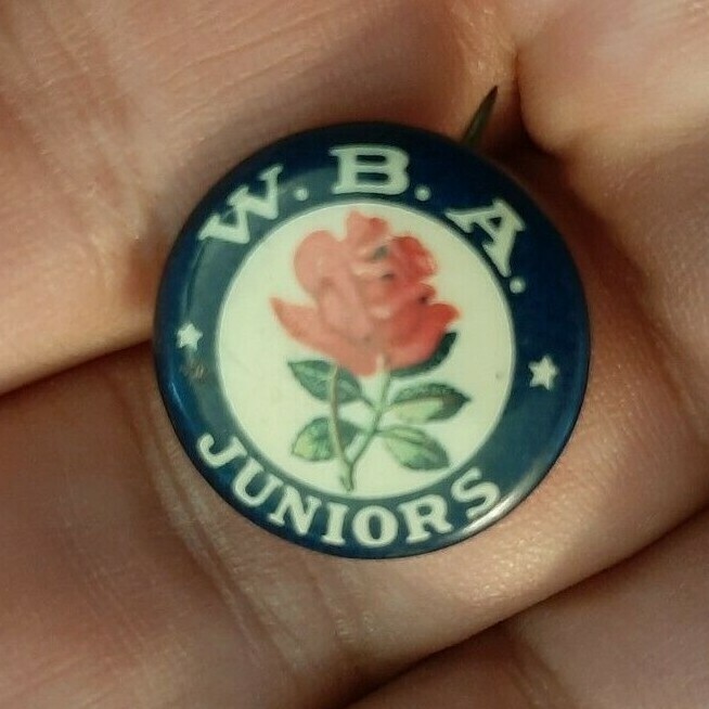 Vintage WBA Juniors Pinback