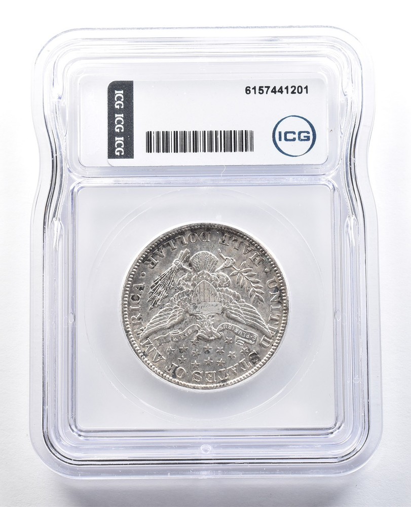 1912 Barber Half Dollar Authentic ICG *4860