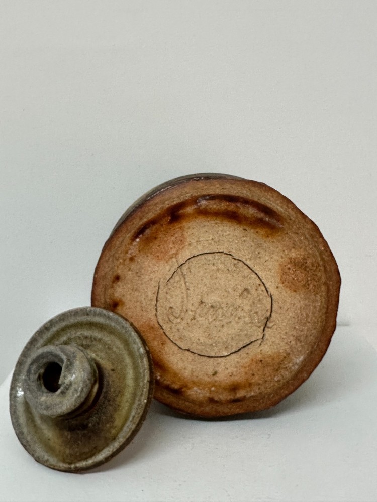 John Jessiman Pottery Wood-fired Lidded Jar
