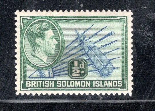 BRITISH SOLOMON ISLANDS STAMP MINT HINGED LOT 63675