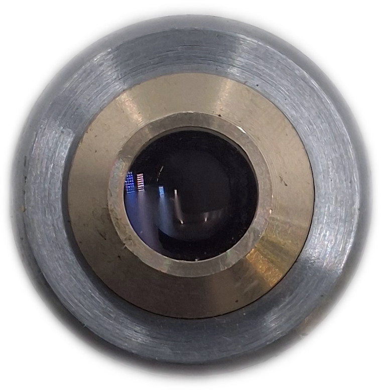 21x 8mm 0.50 NA Microscope Objective Lens Microbiology Lab