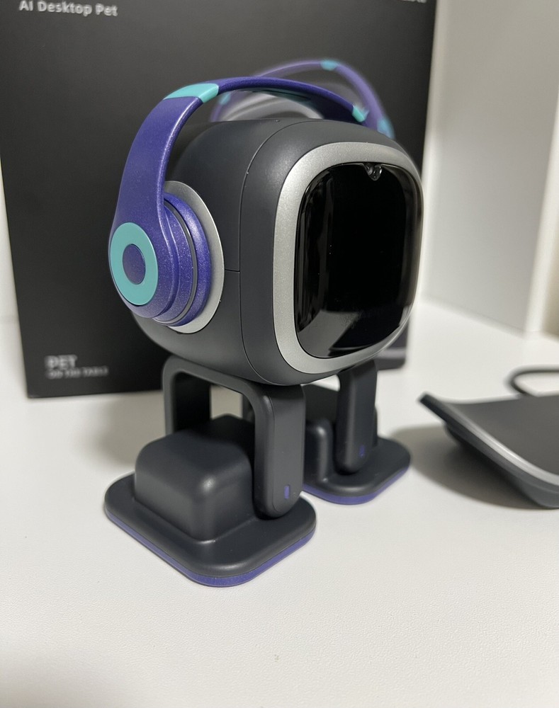 Emo Living Ai Desktop Pet Robot,Emo,Works Great