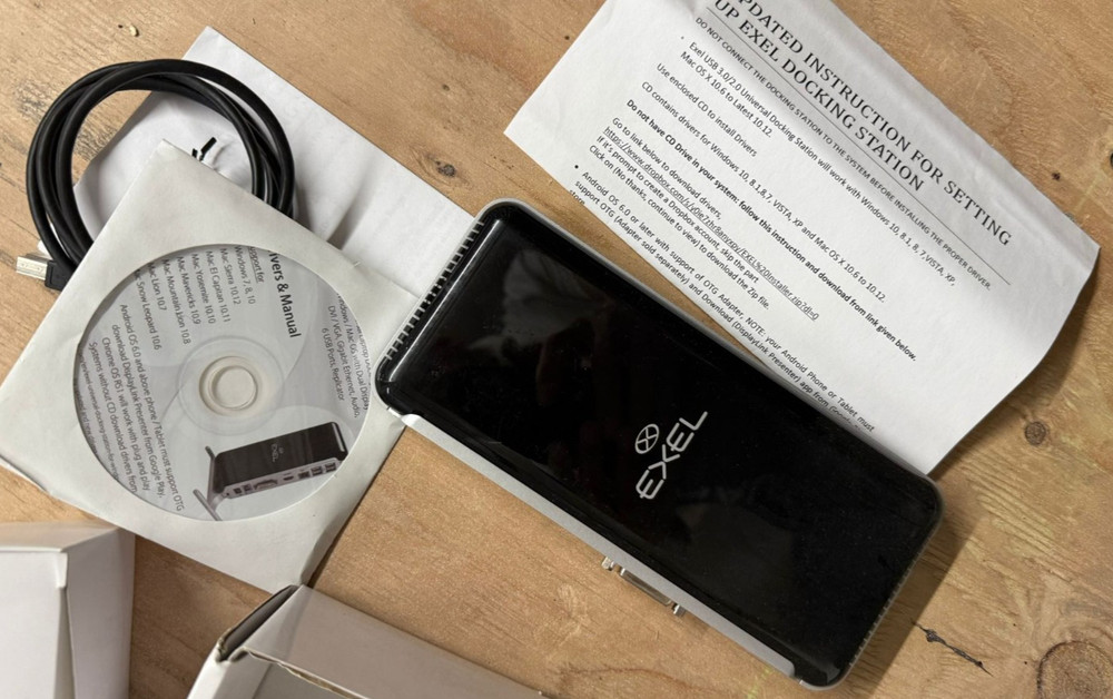 EXEL USB 3.0/2.0 UNIVERSAL DOCKING STATION
