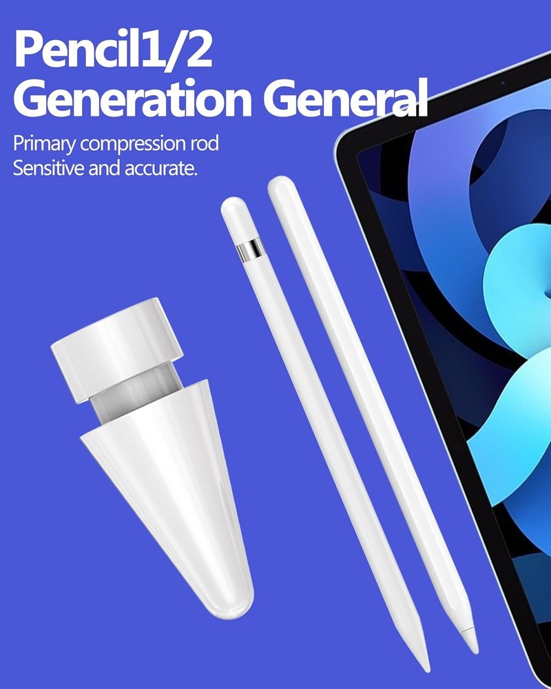 Pencil 2nd Generation Tips (4 Pack) Pencil 1st Generation Replacement Nibs Compa