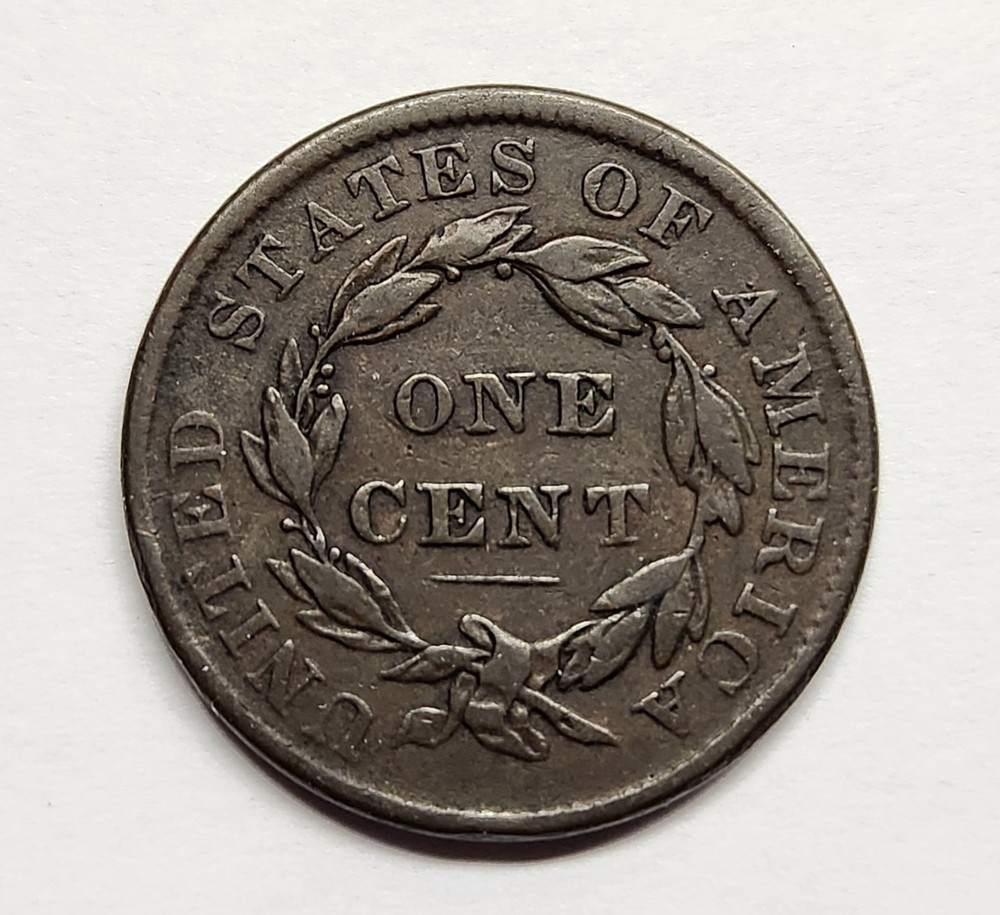 1835 Large Cent – Choice Medium Brown VF