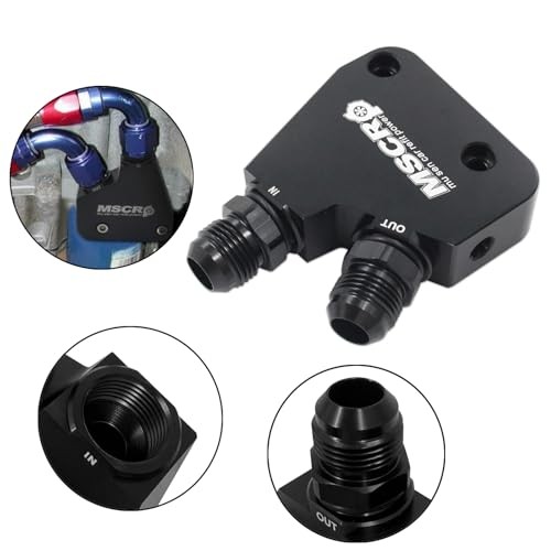 Engine Oil Cooler Adapter Kit For GM LS LS1 LS2 LS3 LS6 LS7 LS9 2005-2019