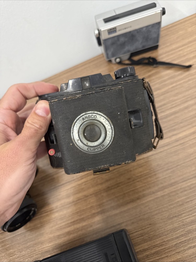 Vintage Camera Lot- Untested, Parts Only