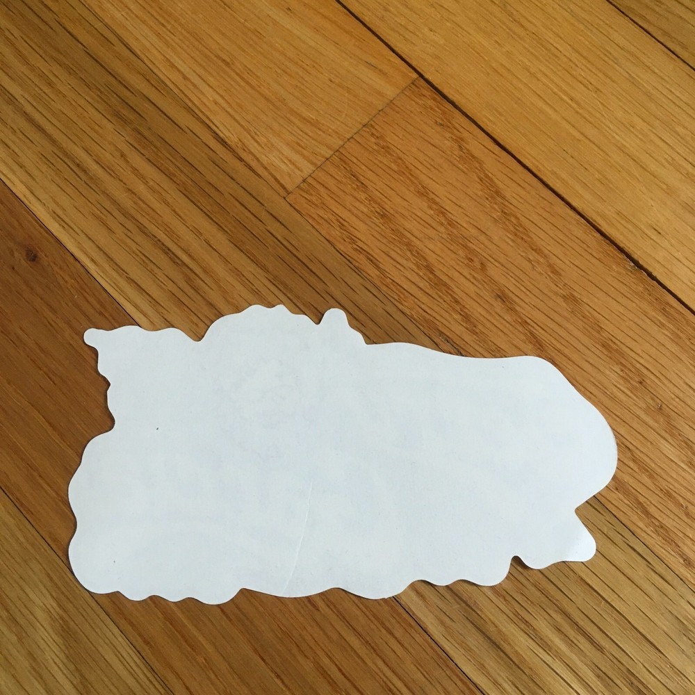 Jerry Garcia Sticker 6" JGB Grateful Dead Deadhead